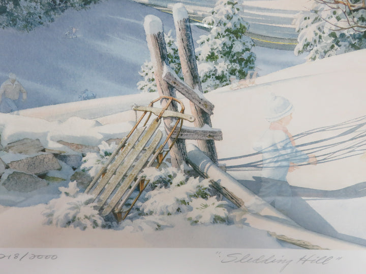 Winter Scene Print