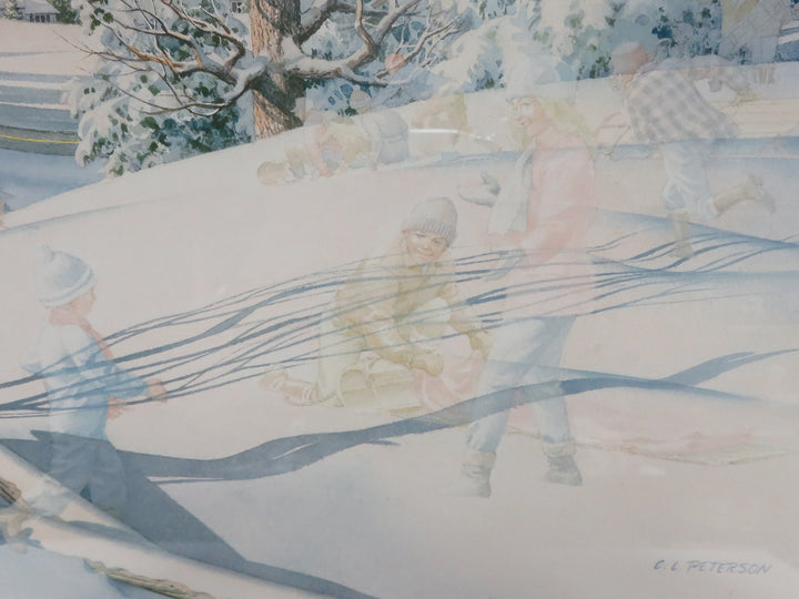 Winter Scene Print