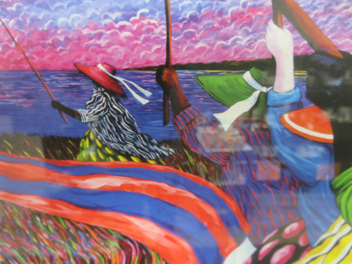 Jonathan Green Harvest Festival Print