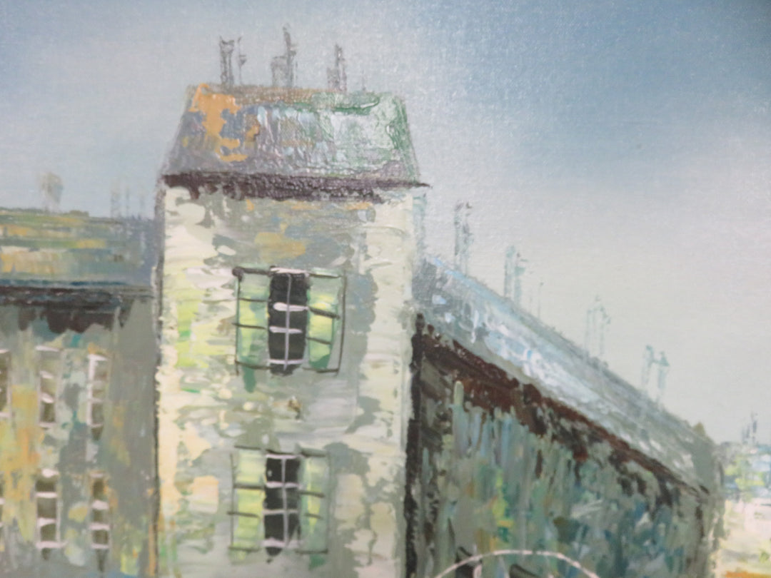 Vintage Original French Street Scene