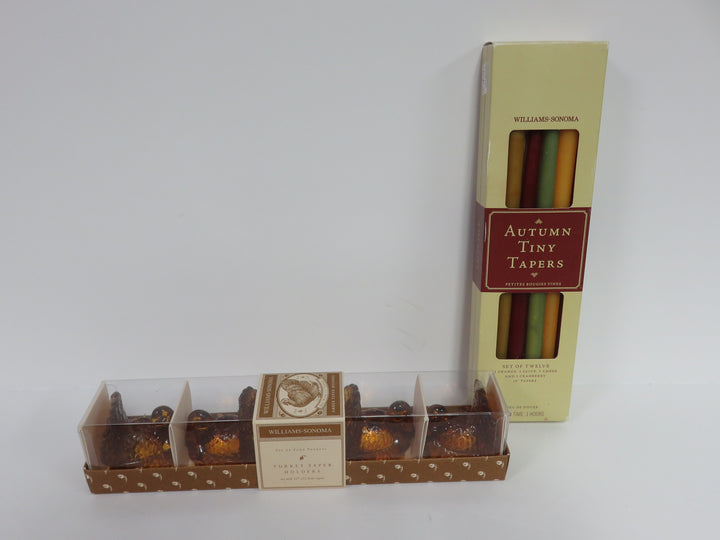 Williams Sonoma Thanksgiving Taper Holders