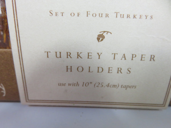 Williams Sonoma Thanksgiving Taper Holders