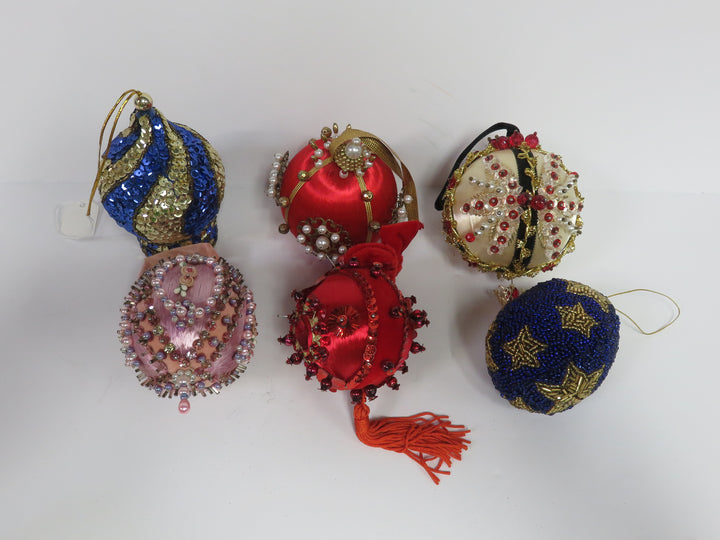 Hand Made Push Pin Christmas Ornaments