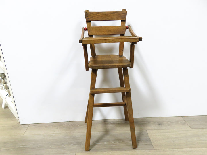 Wooden Doll High Chair