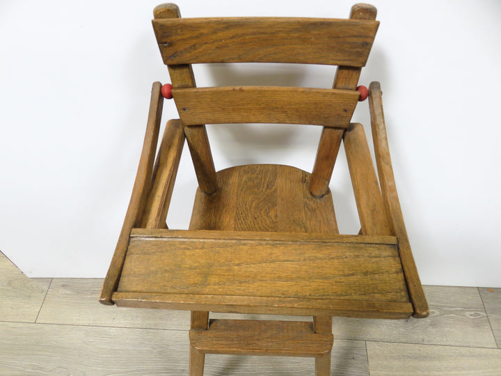 Wooden Doll High Chair