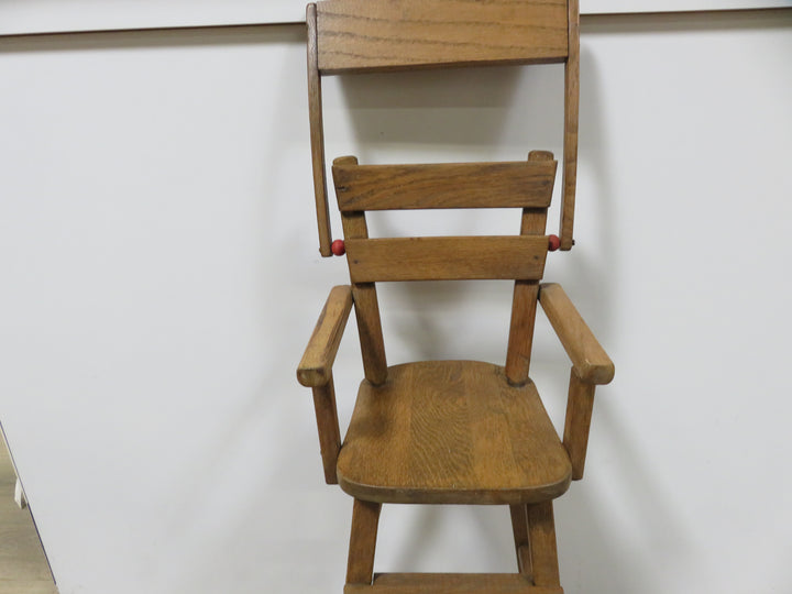 Wooden Doll High Chair