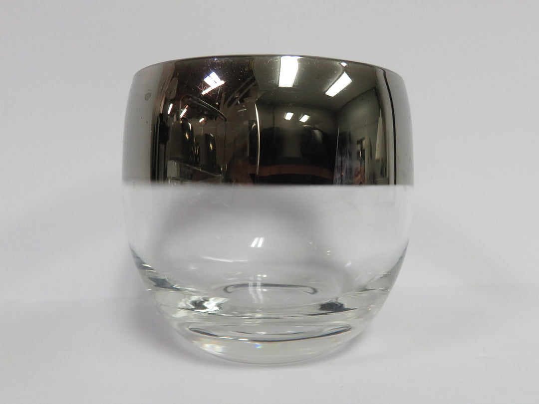 Set of Low Ball Glasses and Carrier
