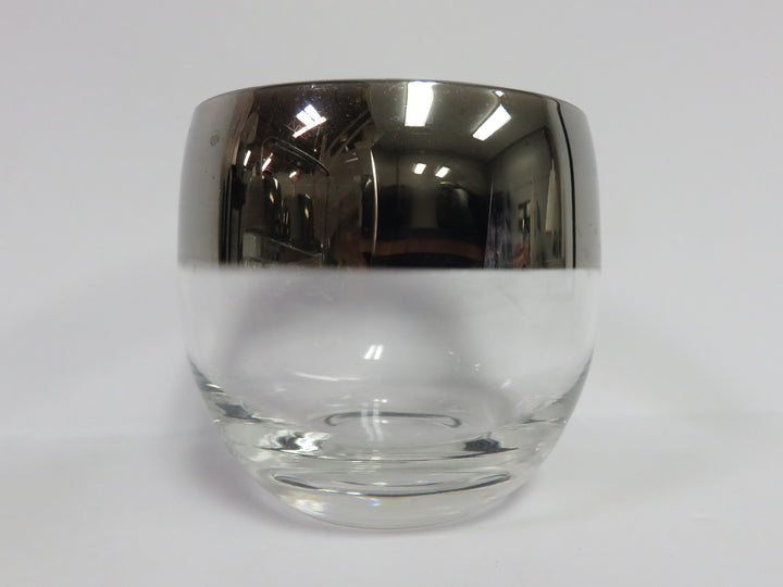 Set of Low Ball Glasses and Carrier
