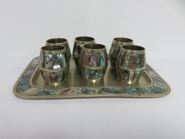 MCM Cordial & Tray Set
