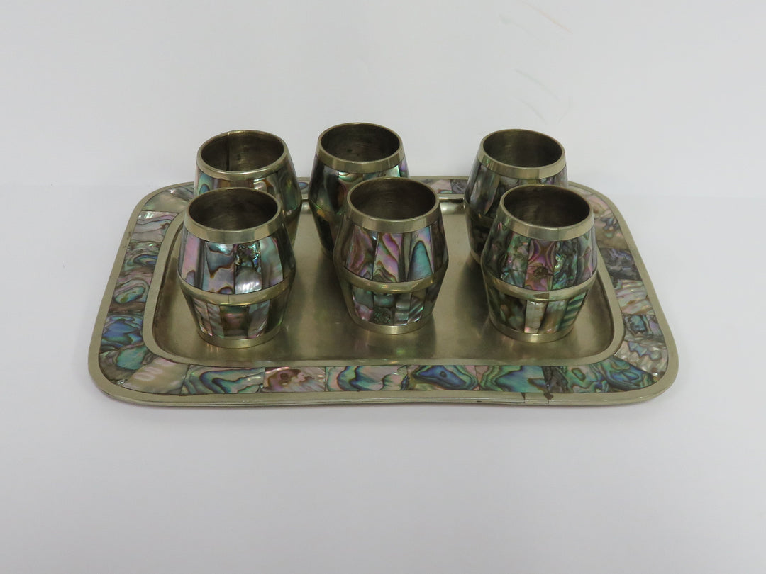 MCM Cordial & Tray Set