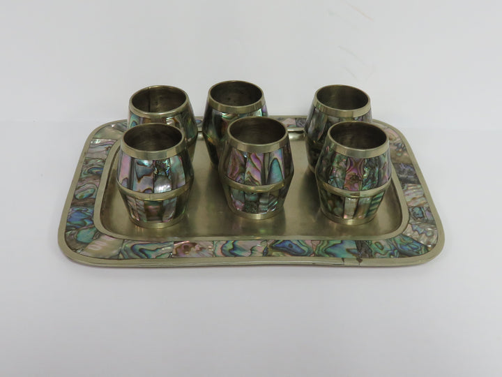 MCM Cordial & Tray Set