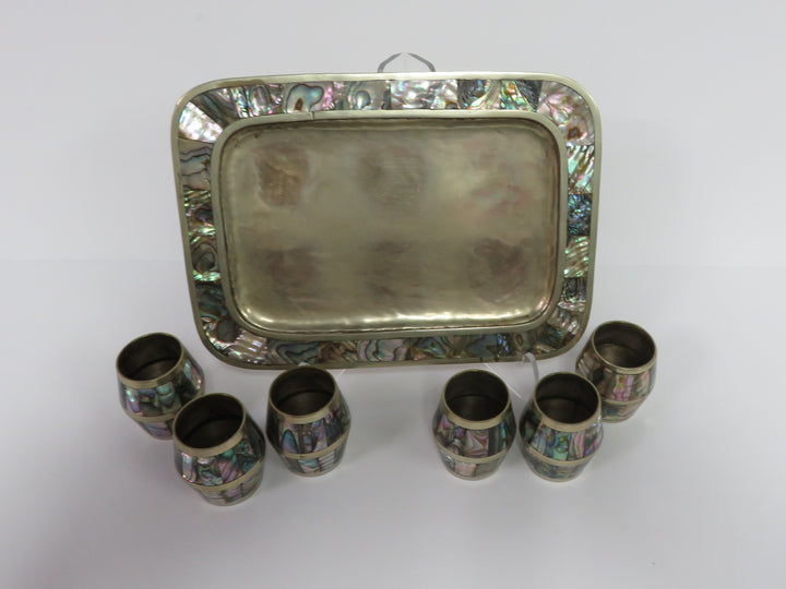 MCM Cordial & Tray Set