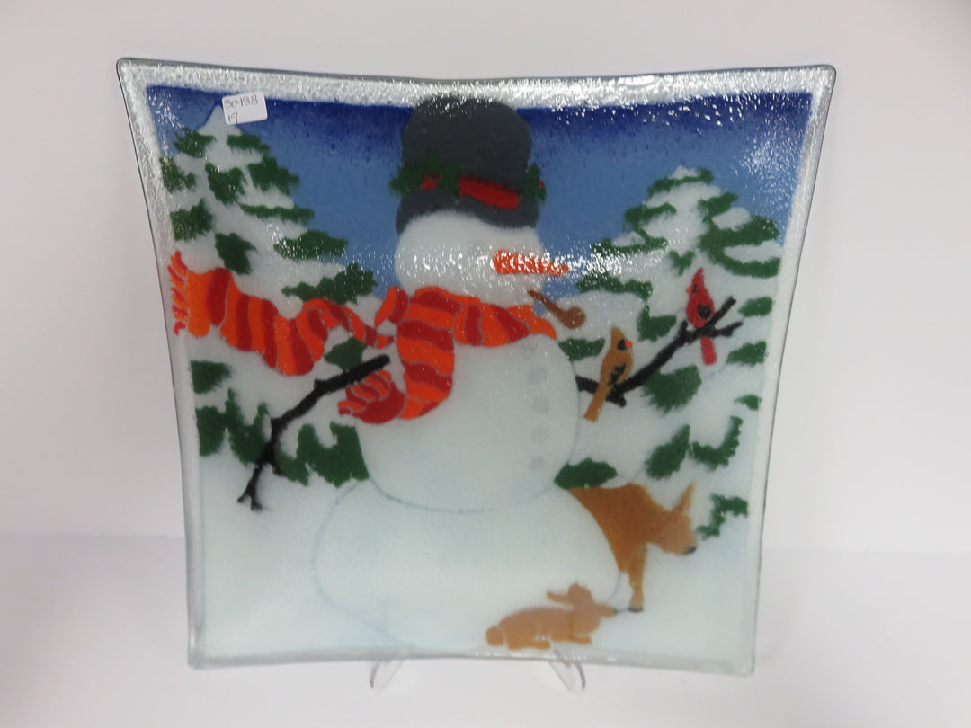 Peggy Karr Christmas Seving Tray