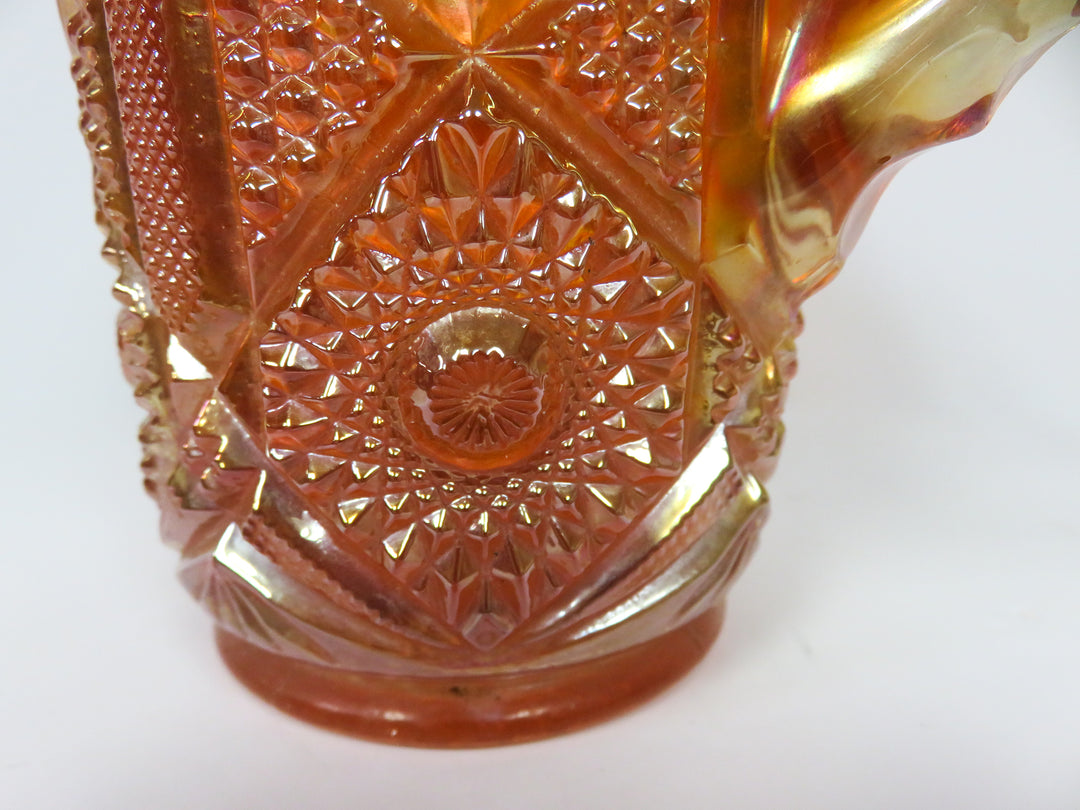 Carnival Glass Celery Vase