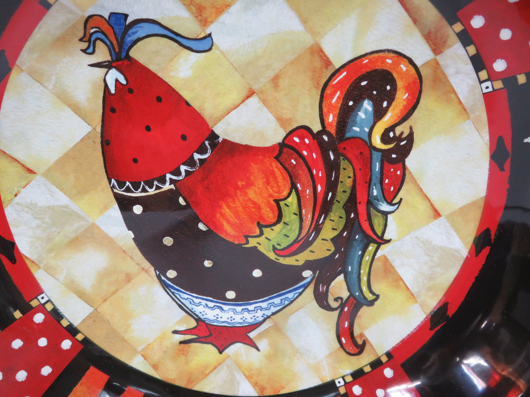 Rooster Serving Bowl