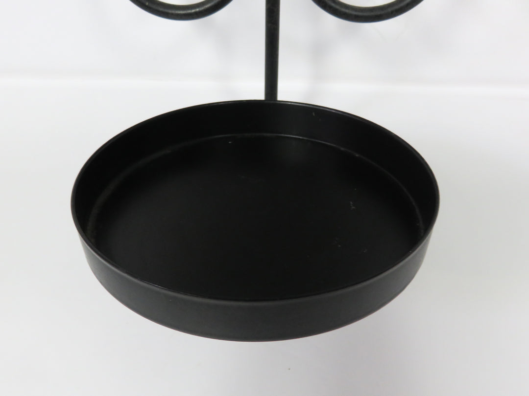 Mirrored Metal Wall Mounted Candleholder