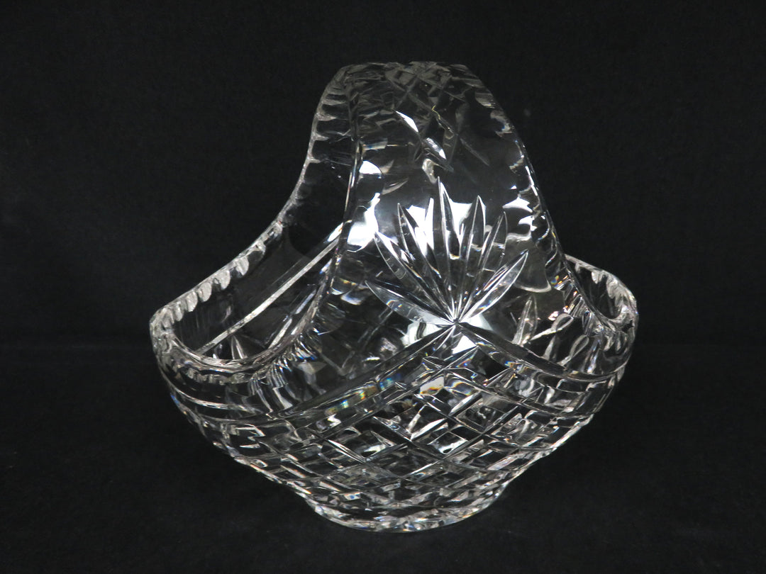 Crystal Basket with Handle