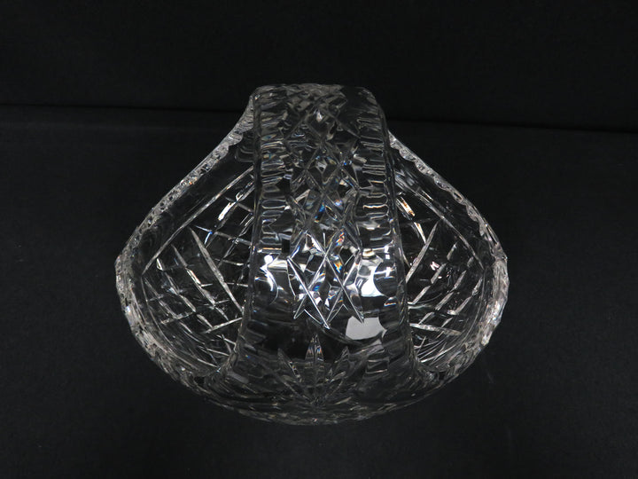 Crystal Basket with Handle