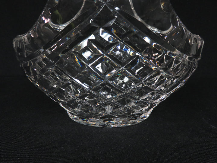 Crystal Basket with Handle