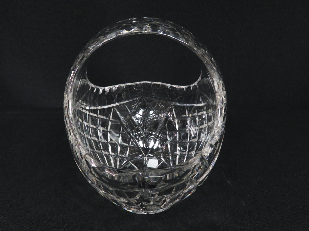 Crystal Basket with Handle