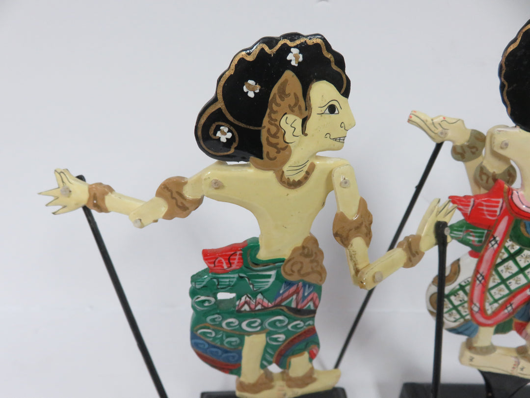 Vintage Wayang Klitik Puppets