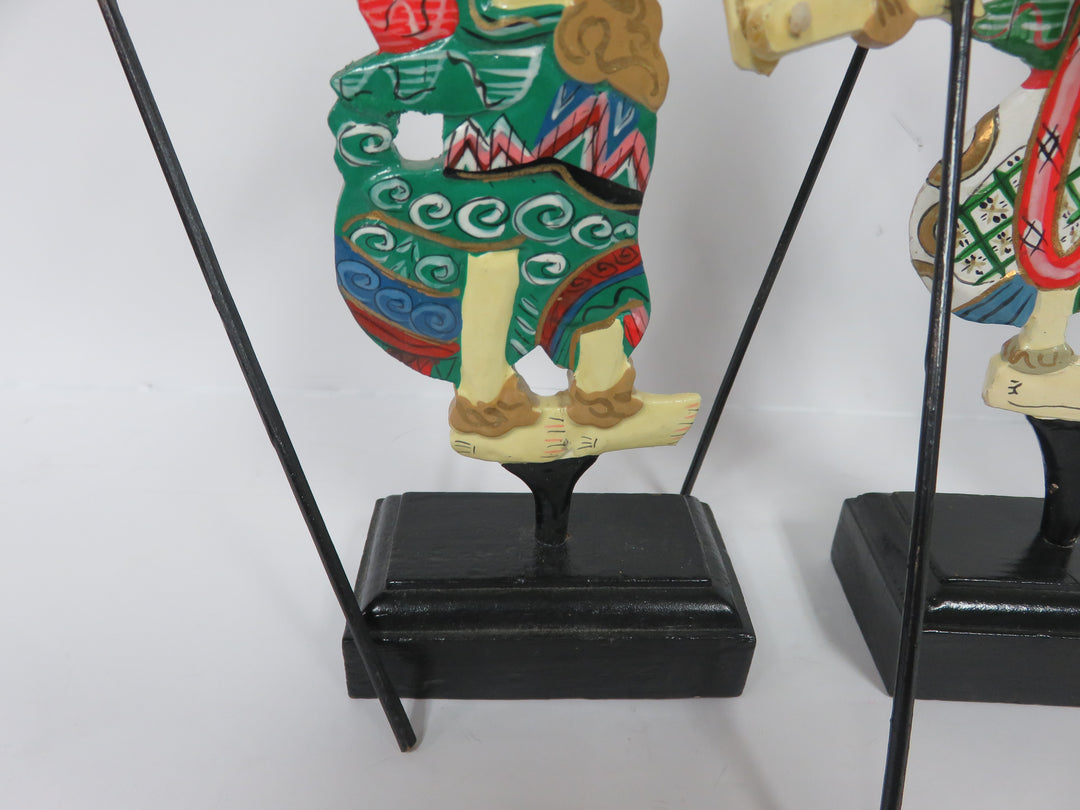 Vintage Wayang Klitik Puppets