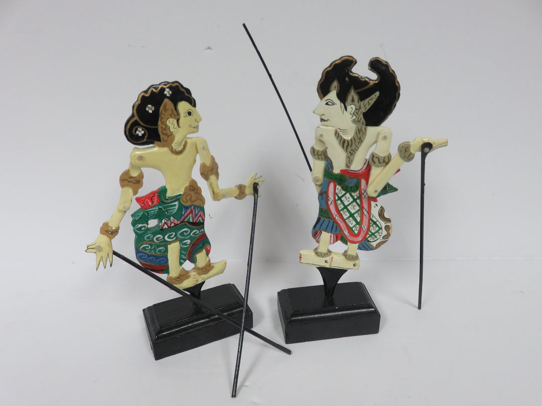Vintage Wayang Klitik Puppets