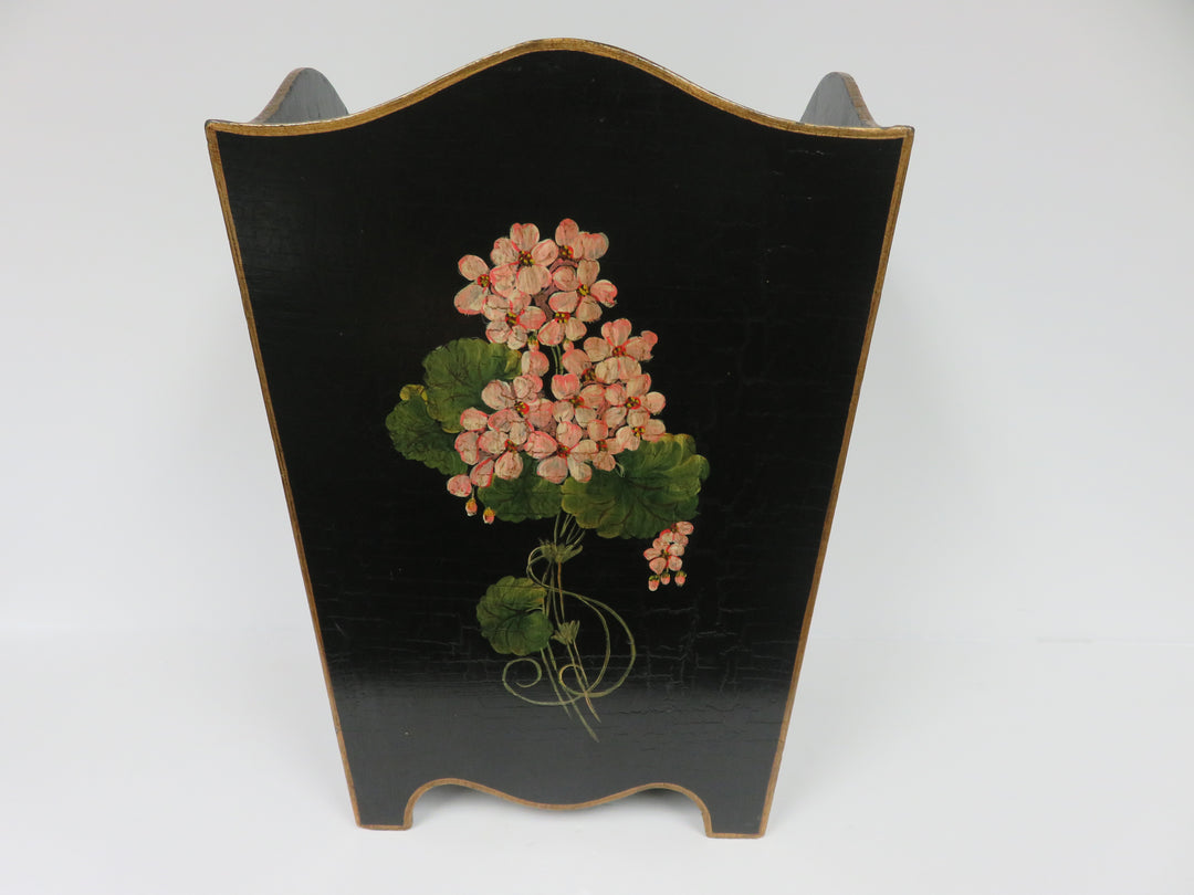 Wood Wastebasket