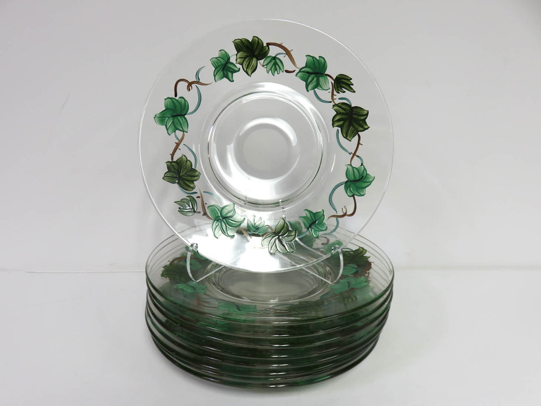 Glass Salad/Dessert Plates