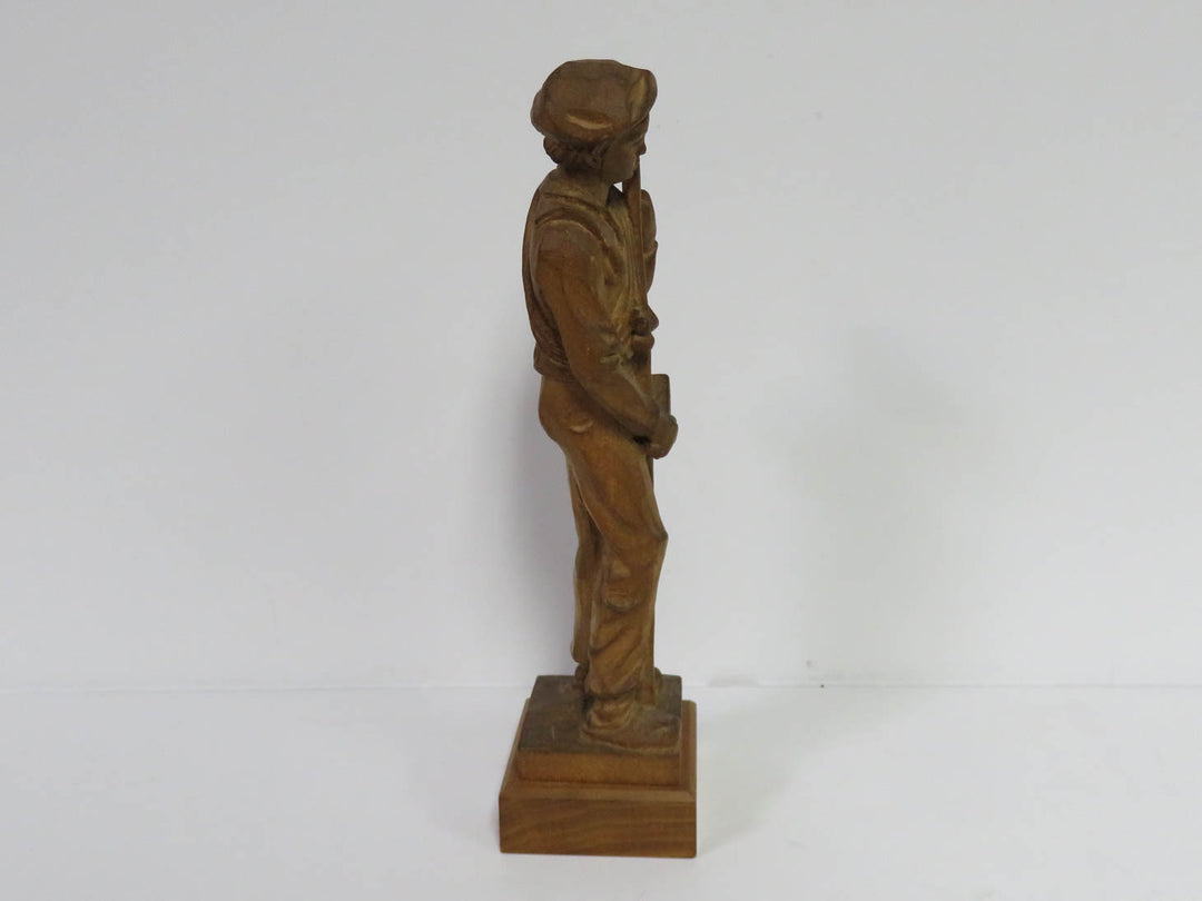 Chimney Sweep Wood Carving