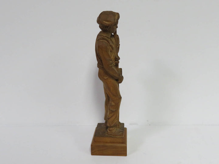 Chimney Sweep Wood Carving