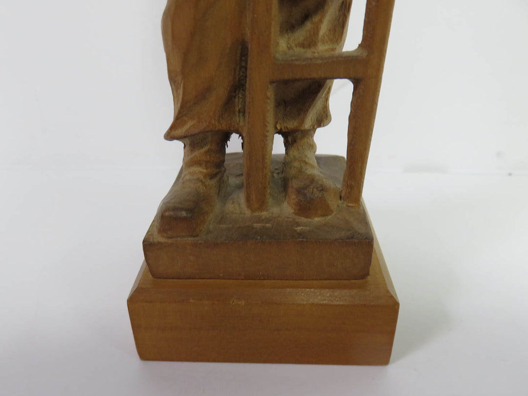 Chimney Sweep Wood Carving