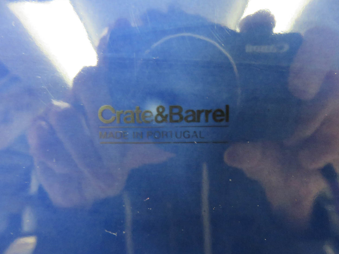 Crate & Barrel Salad Plate Set