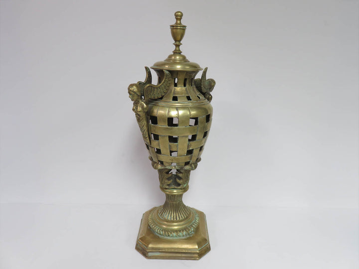 Art Nouveau Brass Urn - NEW PRICE!