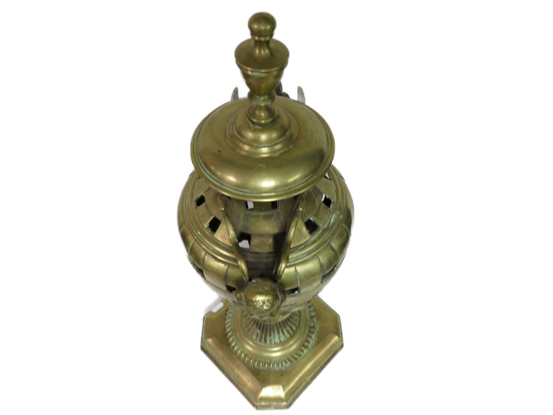 Art Nouveau Brass Urn - NEW PRICE!