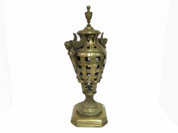 Art Nouveau Brass Urn - NEW PRICE!