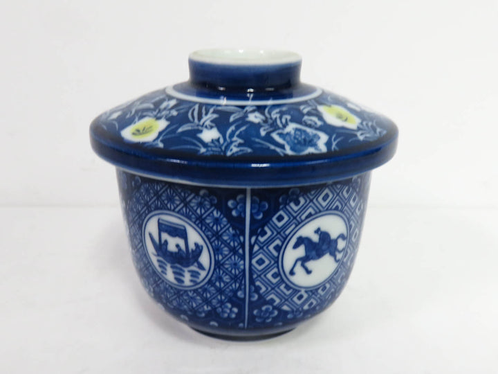 Japanese Mushiwan Lidded Jar