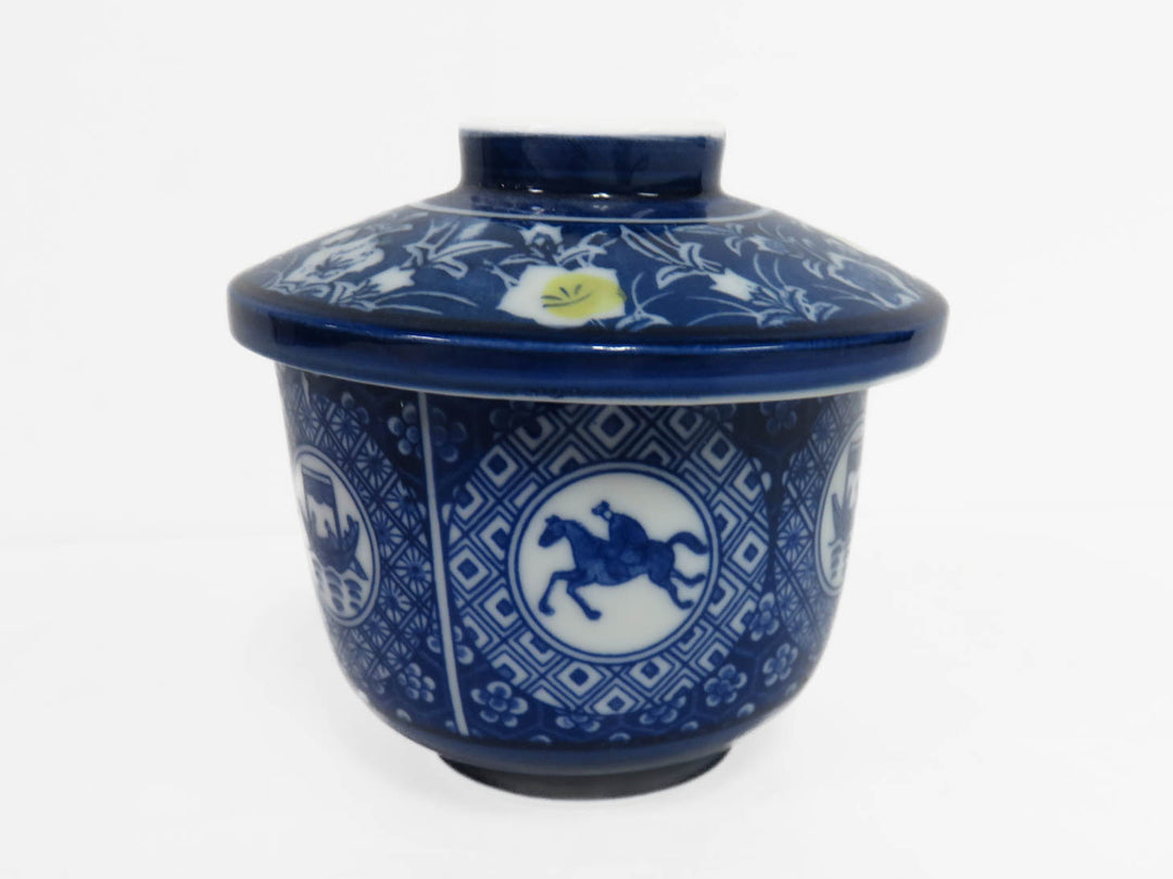 Japanese Mushiwan Lidded Jar