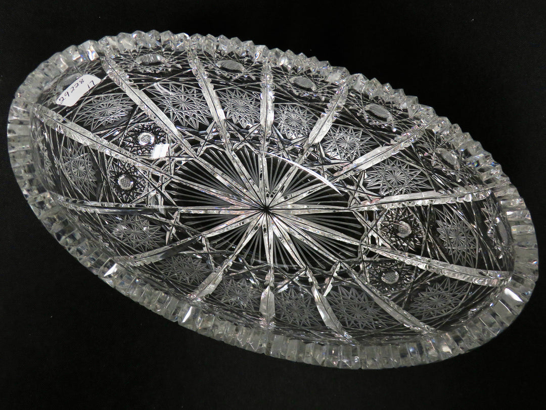 American Brilliant Pattern Cut Bowl