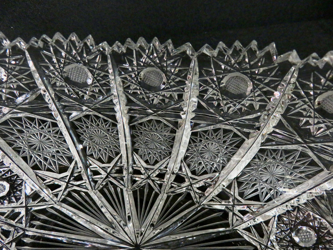 American Brilliant Pattern Cut Bowl