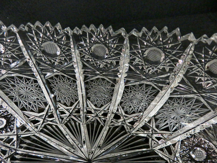 American Brilliant Pattern Cut Bowl