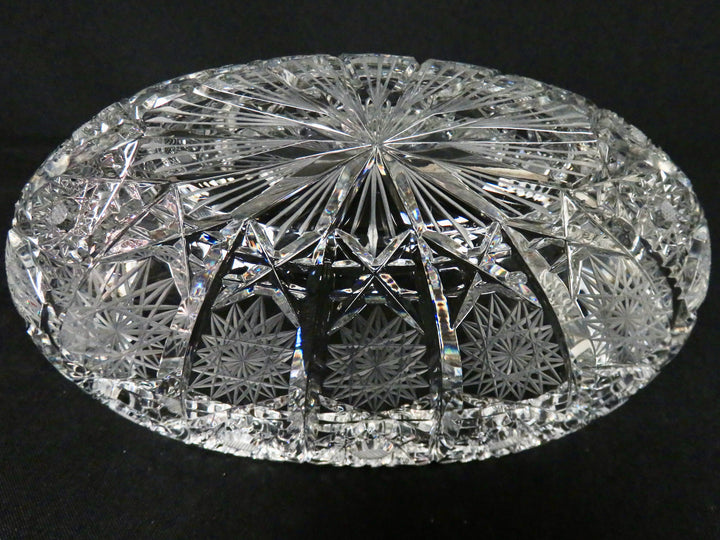 American Brilliant Pattern Cut Bowl