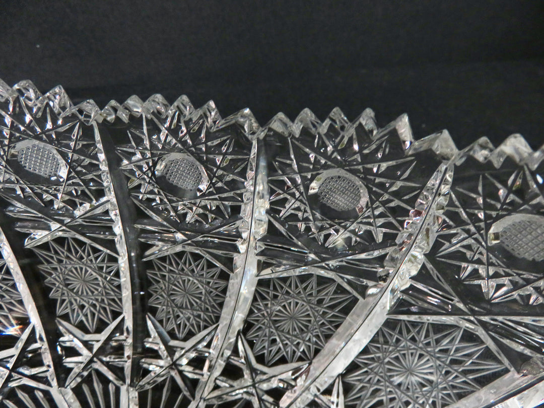 American Brilliant Pattern Cut Bowl