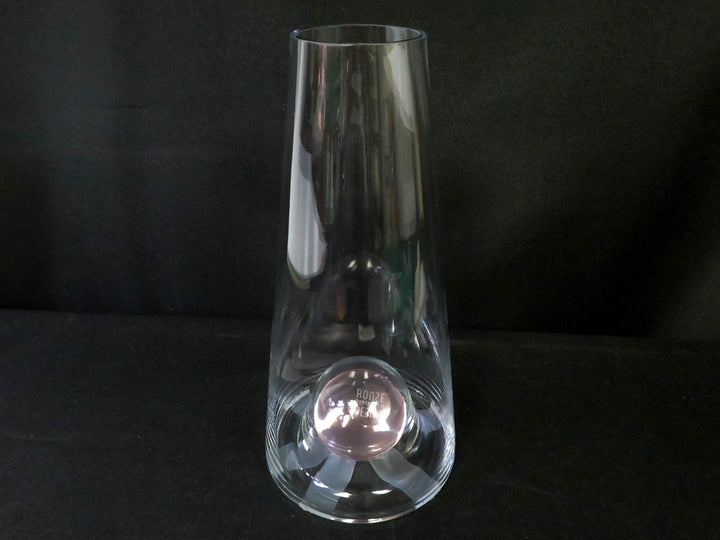 Tapered Vase with Ball