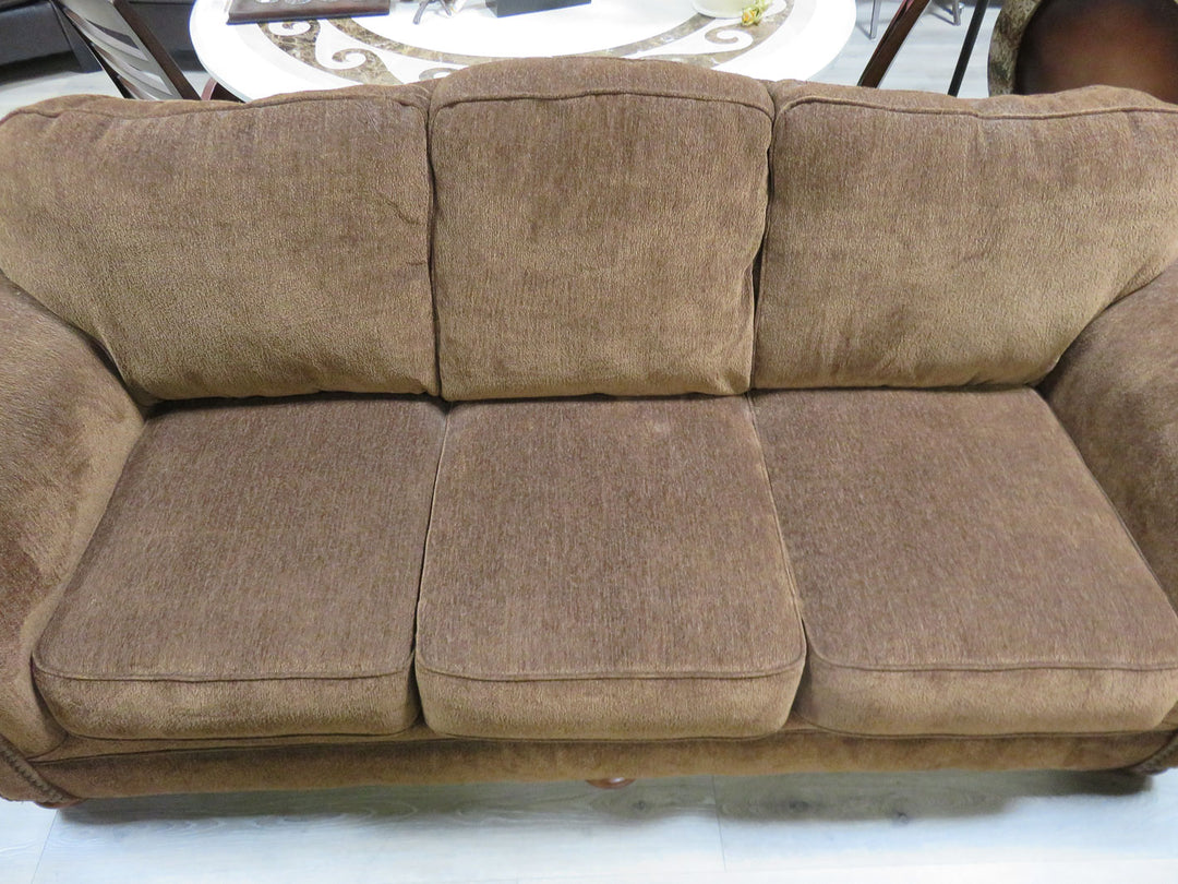 Brown Chenille Sofa - NEW PRICE!