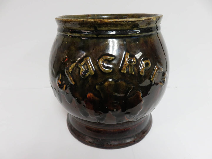 Stoneware Cracker Jar