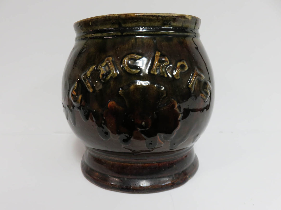 Stoneware Cracker Jar