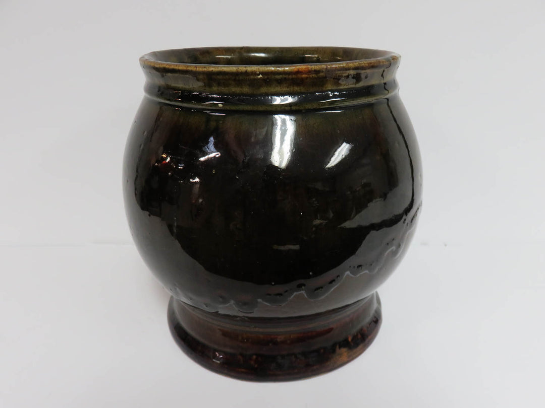 Stoneware Cracker Jar