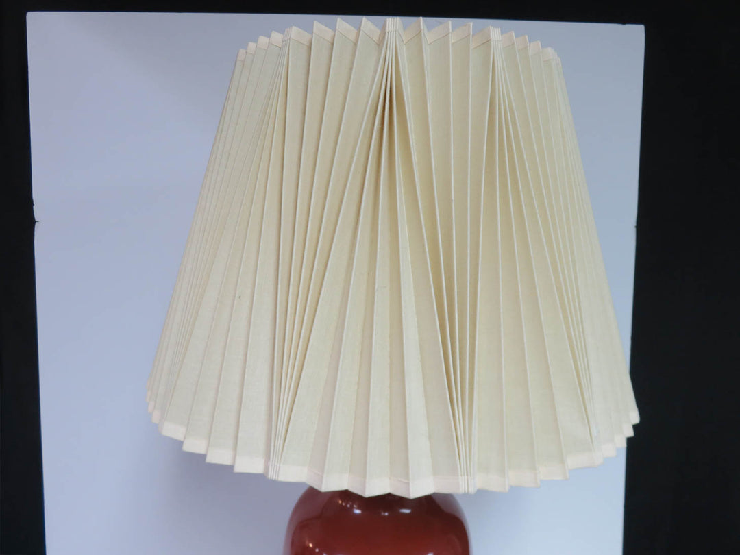 Rustic Red Table Lamp