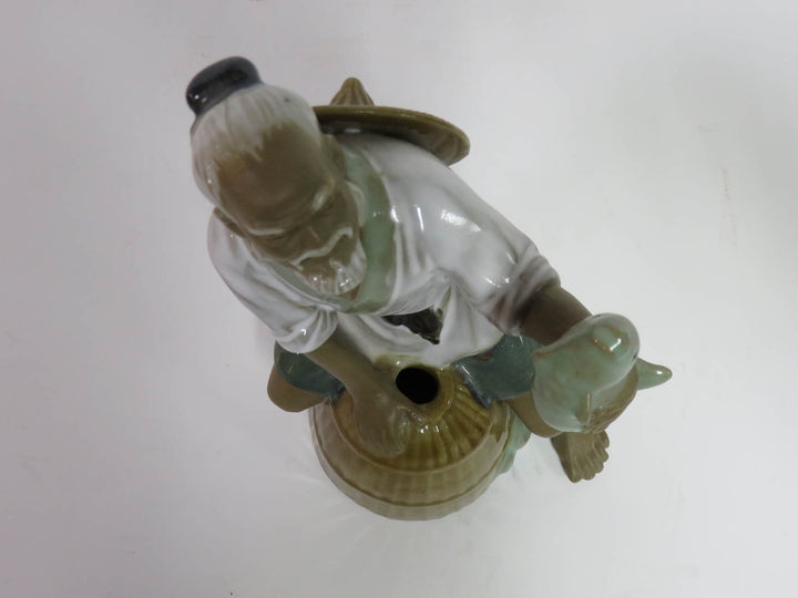 Mudman Fish & Basket Figurine